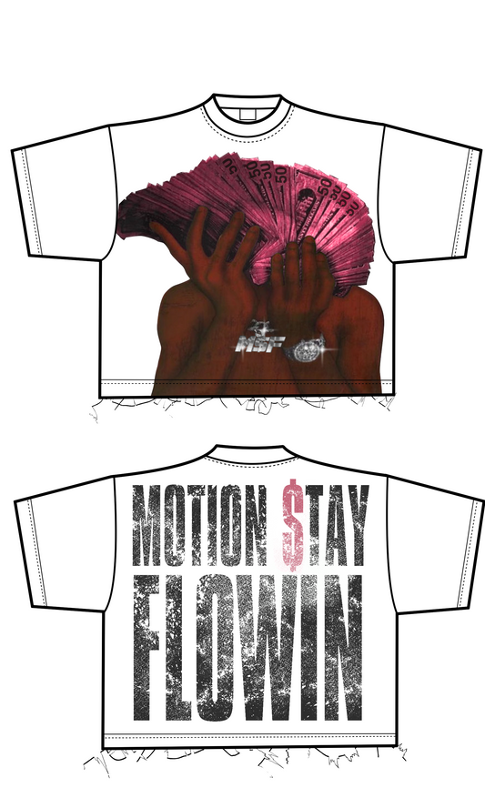 WHITE $50 M$F TEE