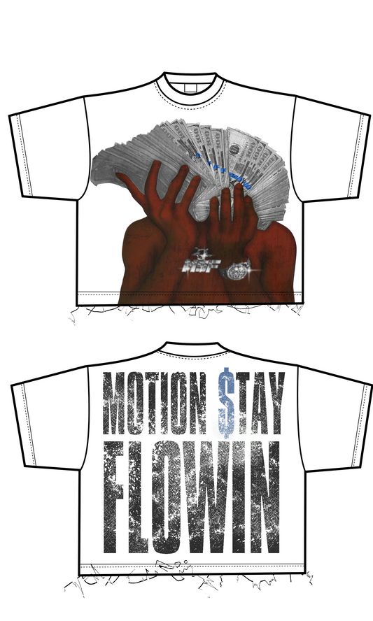WHITE $100 M$F TEE